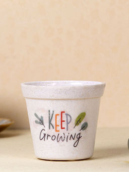 Ecofynd - White Melamine Planters