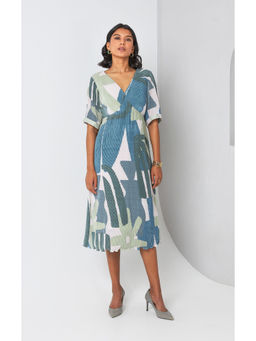 Vedika M - Blue Midi Dress