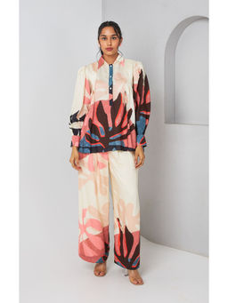 Vedika M - Multi-Colour Floral Printed Co-Ord (Set of 2)