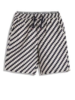 Tommy Hilfiger - Boys Printed Regular-Fit Mid Rise Shorts