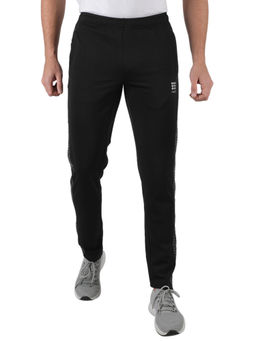 Rock.it - Men Black Regular Fit Trackpant