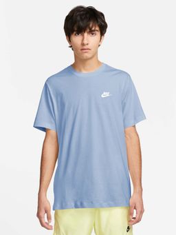 Nike - Sportswear Club Men Blue T-Shirt