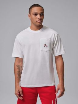 Nike - Jordan Men White T-Shirt