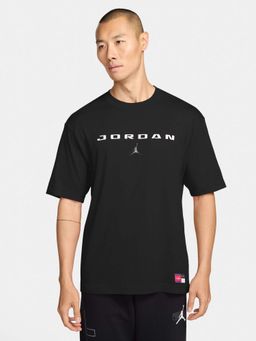 Nike - Jordan Brooklyn Men Black Graphic T-Shirt
