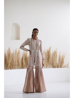 Inej - Lakeer Coat with Sharara (Set of 2)