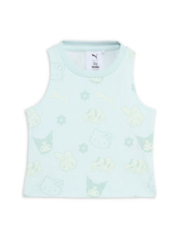Puma - X Hkandfr Ribbed Girl Blue Tank Top