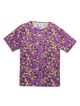 Puma - Tad Ess Aop Girl Purple T-Shirt