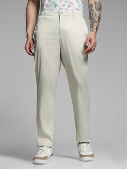 Jack & Jones - Off White Slim Fit Chino Pant