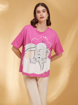 Kazo - Dumbo Disney Printed Graphic T-Shirt