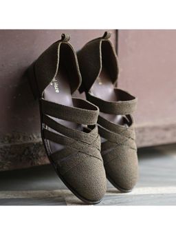 Coral Haze - Hafsah Olive Sandals