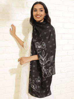Fabindia - Black Silk Stole