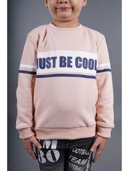 3PIN - Boys Typographic Printed Crew Neck Sweatshirt