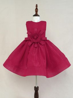 Blabber - Sleeveless Red Layered Party Dress