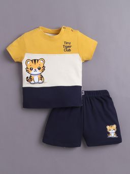 Bumzee - Boys Half Sleeves T-Shirt and Short