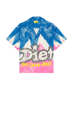 Diet Starts Monday - Knievel Button Up Shirt