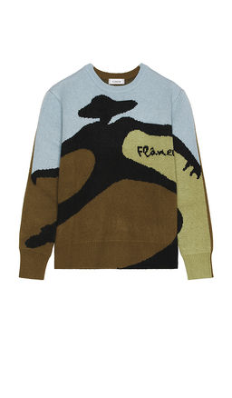 FLANEUR - Knitted Swirl Sweater