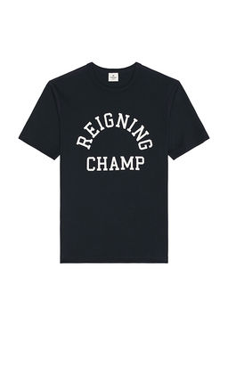 Reigning Champ - Lightweight Jersey Arch Logo T-Shirt