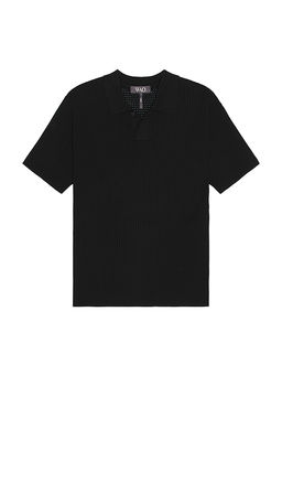 WAO - Relaxed Open Knit Polo