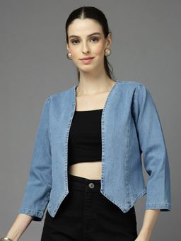 Style Quotient - Denim Blue Shrug