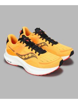 Saucony - Mens Mesh Yellow Running Shoes