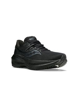 Saucony - Mens Mesh Black Running Shoes