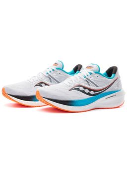 Saucony - Mens Mesh Grey Running Shoes