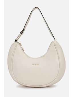 Van Heusen - Women White Solid Casual Shoulder Bag