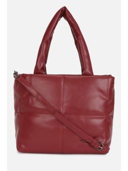 Van Heusen - Women Maroon Solid Handbag