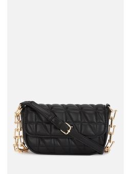 Van Heusen - Women Black Textured Sling Bag