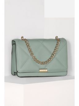 Van Heusen - Women Green Solid Casual Sling Bag