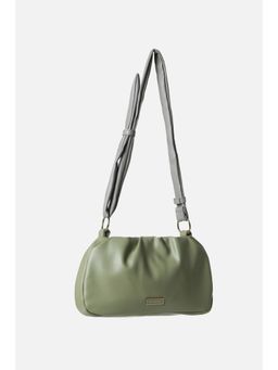 Van Heusen - Women Green Solid Casual Sling Bag