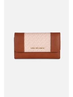 Van Heusen - Women Brown Print Casual Wallets