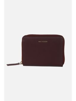 Van Heusen - Women Maroon Solid Casual Wallets