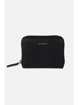 Van Heusen - Women Black Solid Casual Wallets