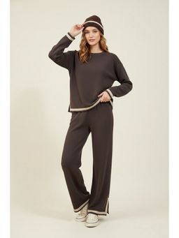 WINEBERRY - Women Brown Co-Ord Set