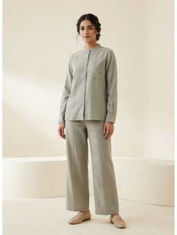 WINEBERRY - Women Grey Printed Co-Ord Set