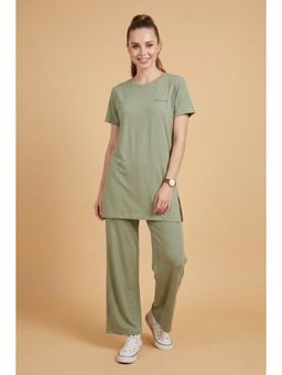 WINEBERRY - Women Green Printed Co-Ord Set