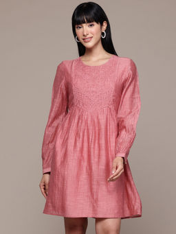 Ritu Kumar - Pink Essential-Label Short Dress