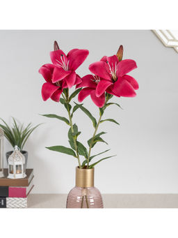HomeTown - Faux Lily Flower in Pink Color
