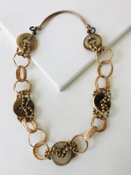 Rhea - Desert Rings Necklace