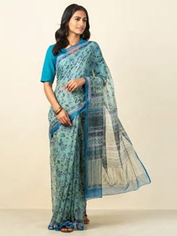 Fabindia - Cotton Silk Kota Printed Sari