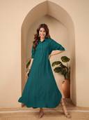 Teal color option, Currently selected