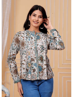 Cevara - White Wildflower Whisper Top