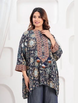 Cevara - Multicolor Velour Vine Top