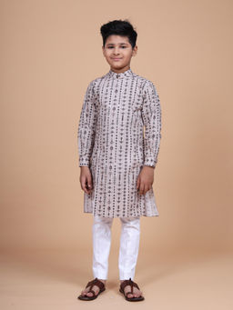 R R Blue - The Crossover Pink Kurta