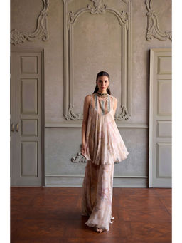 KALISTA - Simaya Ivory Top With Sharara