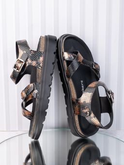 Briskers - Women Printed One Toe Sandals