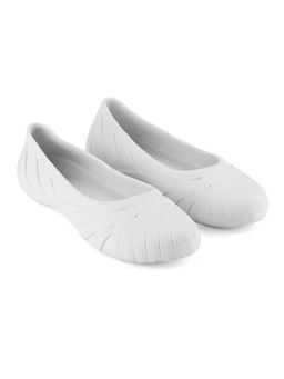 HOPPA - Womens White Ballerina