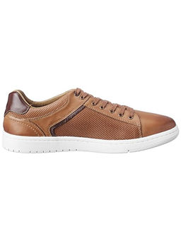 Lee Cooper - Mens Tan Casual Lace Up Sneakers