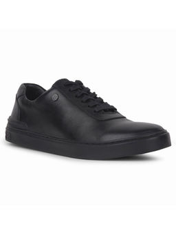 Lee Cooper - Mens Black Casual Lace Up Sneakers